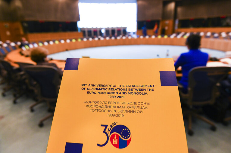 Nuotrauka 1: 13th EU-Mongolia Inter-Parliamentary Meeting