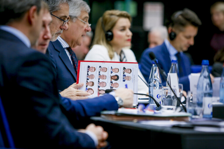 Fotó 7: Meeting of the Conference of Committee Chairs (CCC) with Nikolina BRNJAC, State Secretary in the Ministry of Foreign and European Affairs of Croatia