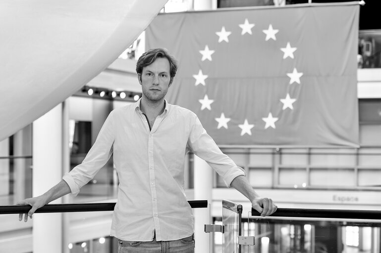 Damian BOESELAGER in the EP in Strasbourg