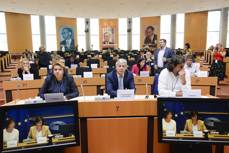 Fotografija 37: CONT Constitutive meeting - Election of Chair and Vice-Chairs