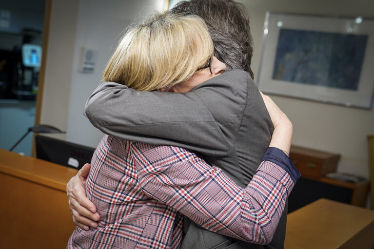 Suriet 2: David SASSOLI, EP President meets with Mairead McGuinness