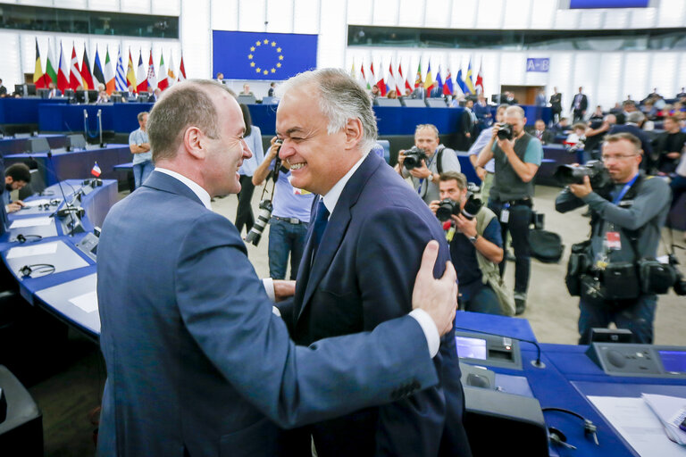 Fotogrāfija 4: Election of the President of the European Parliament