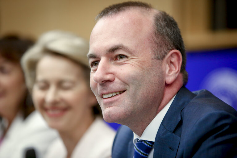 Ursula von der LEYEN, Candidate for President of the European Commission meets with the EPP group