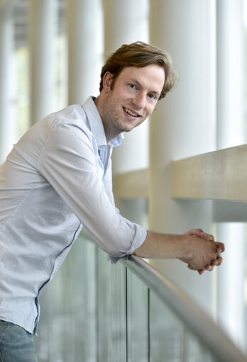 Damian BOESELAGER in the EP in Strasbourg