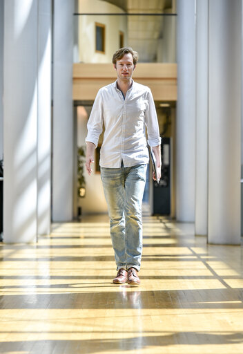 Damian BOESELAGER in the EP in Strasbourg