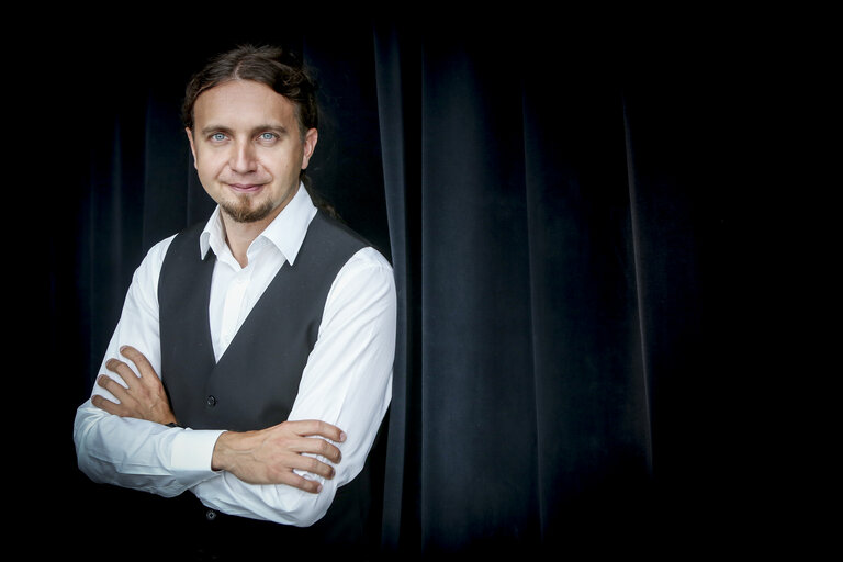 Lukasz KOHUT in the EP in Strasbourg