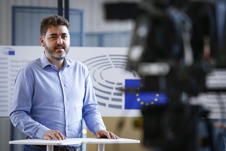 Φωτογραφία 10: Jonas FERNANDEZ ALVAREZ in the EP in Brussels