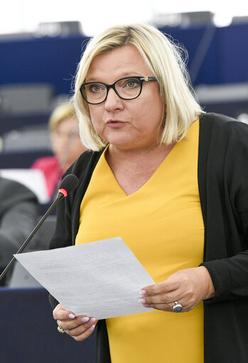 Fotografija 10: Plenary session - Humanitarian assistance in the Mediterranean