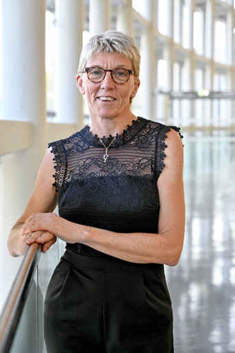 Caroline ROOSE in the EP in Strasbourg