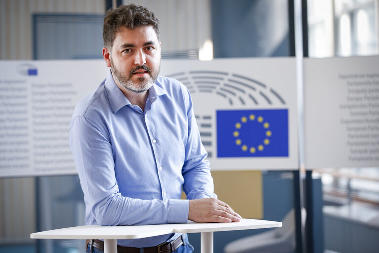 Φωτογραφία 8: Jonas FERNANDEZ ALVAREZ in the EP in Brussels