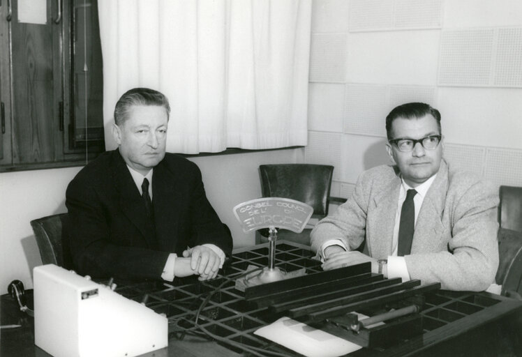 Henri ROCHEREAU during the Constitutive session of the new European Parliamentary Assembly