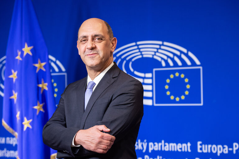 Manuel PIZARRO in the EP in Brussels