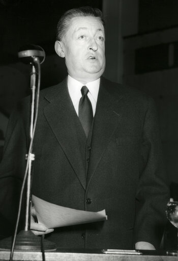 Henri ROCHEREAU during the Constitutive session of the new European Parliamentary Assembly