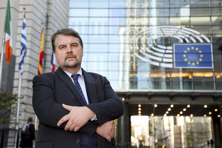 Nuotrauka 12: Ivars IJABS in the EP in Brussels