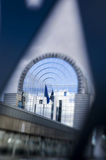 General view of the EP in Brussels