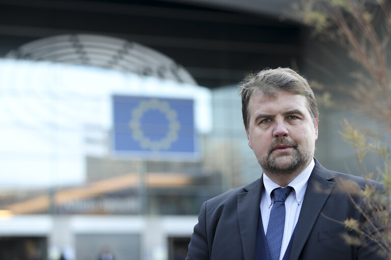 Nuotrauka 4: Ivars IJABS in the EP in Brussels