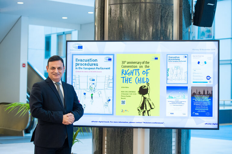 David CASA in the EP in Brussels