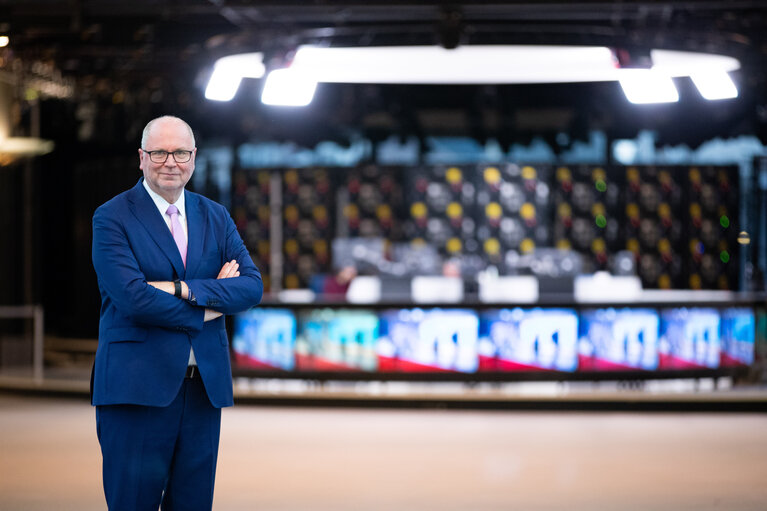 Fotogrāfija 2: Eero HEINALUOMA in the EP in Brussels