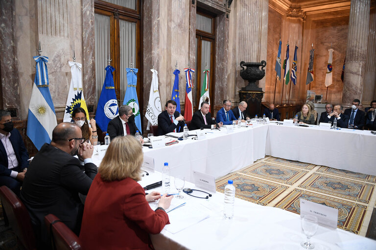 Foto 29: EUROLAT - Fourteenth Ordinary Plenary Session in Buenos Aires -   Argentina - Executive Bureau Meeting