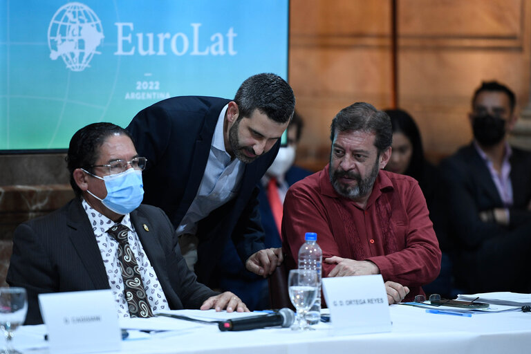 Foto 1: EUROLAT - Fourteenth Ordinary Plenary Session in Buenos Aires -   Argentina - Executive Bureau Meeting