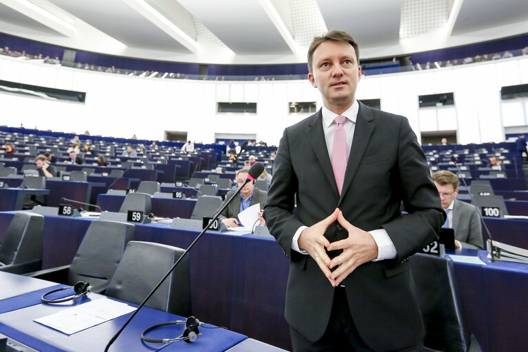 Siegfried MURESAN in the EP in Strasbourg