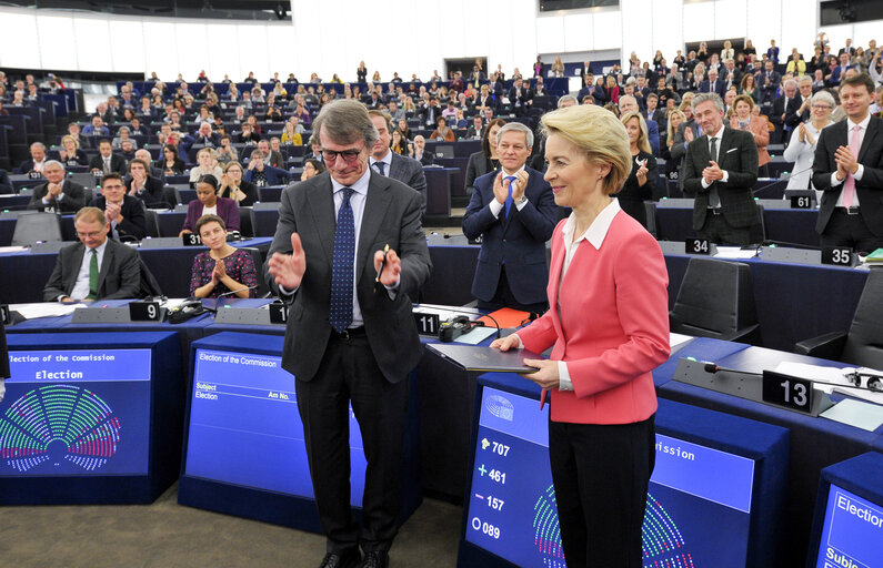 Plenary session - vote on European Commission