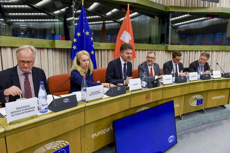 Fotografie 13: 38th EU-Switzerland Interparliamentary meeting assembly