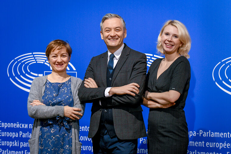 Robert BIEDRON in the EP in Strasbourg
