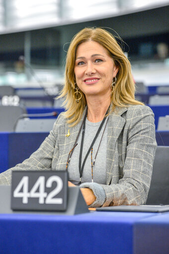 Снимка 2: Francesca DONATO in the EP in Strasbourg