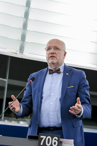 Juozas OLEKAS in the EP in Strasbourg