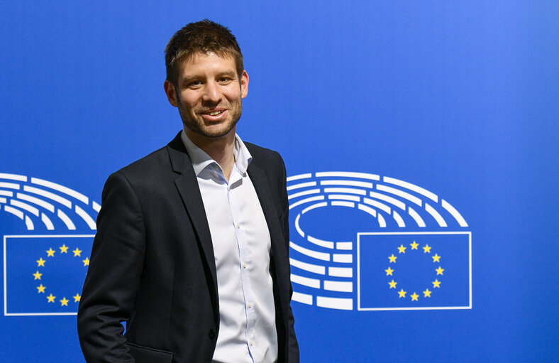 Michel SIMECKA in the EP in Strasbourg