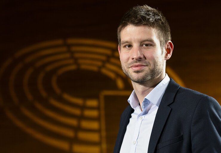 Michel SIMECKA in the EP in Strasbourg