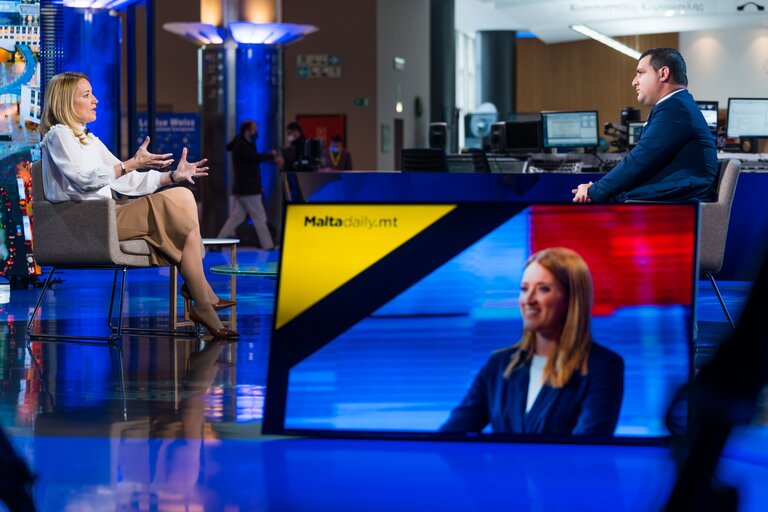 Interview of Roberta METSOLA - EP President - Malta Daily