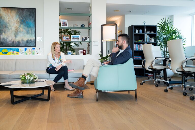 Interview of Roberta METSOLA, EP President by Politico