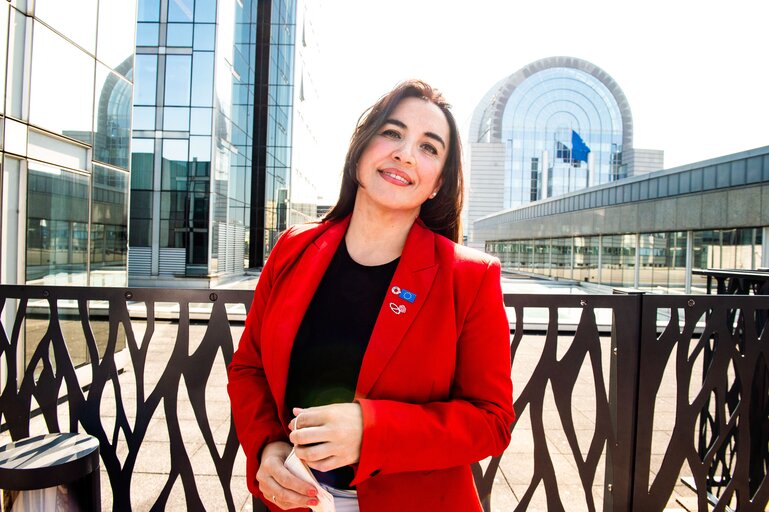 Billede 1: Mónica Silvana GONZÁLEZ in the EP in Brussels