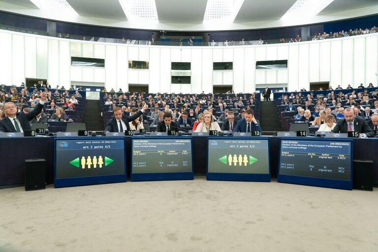 Φωτογραφία 11: EP Plenary session - Voting session