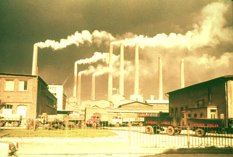 Foto 1: Former steelworks plant Klöckner & Co. in Duisburg, Germany