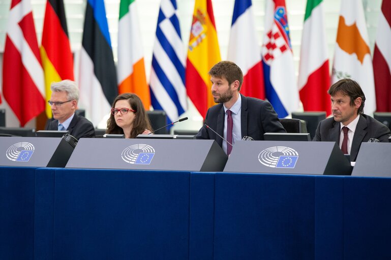 Zdjęcie 28: EP Plenary session - Impact of Russian illegal war of aggression against Ukraine on the EU transport and tourism sectors