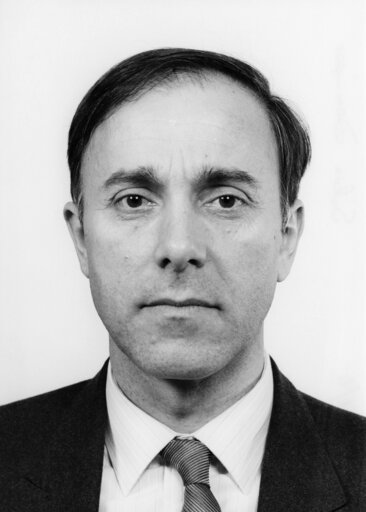 Portrait of Jose SILVA DOMINGOS, MEP during the 2nd Parliamentary Term (1984-1989)