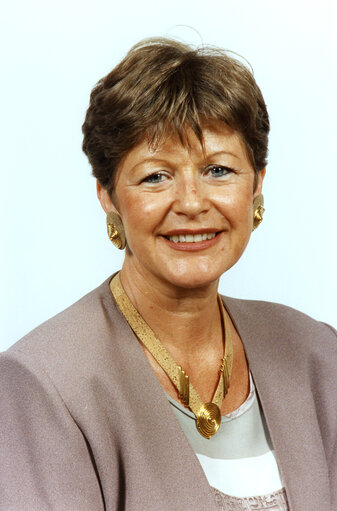 Portrait of Anne-Marie SCHAFFNER, MEP during the 4th and the 5th Parliamentary Terms (1994-2004)