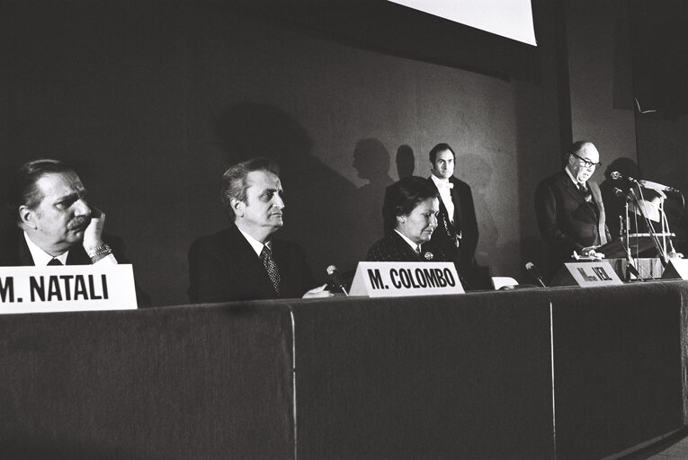 Fotografie 1: Presentation of Euronet DIANE — the European online information network at the European Parliament in Strasbourg