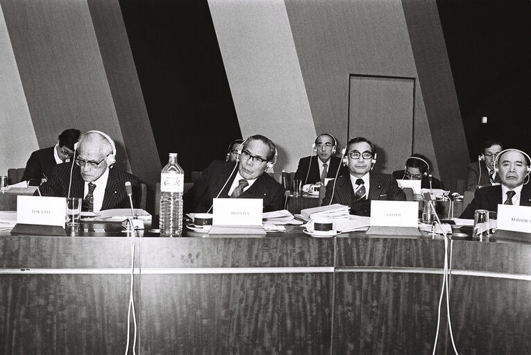 Φωτογραφία 5: Meeting at the European Parliament in Strasbourg in February 1980