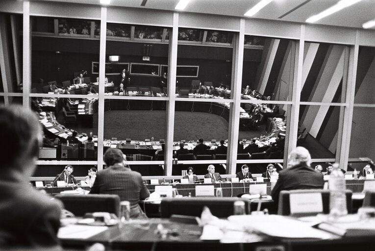 Fotografia 12: Meeting at the European Parliament in Strasbourg in February 1980