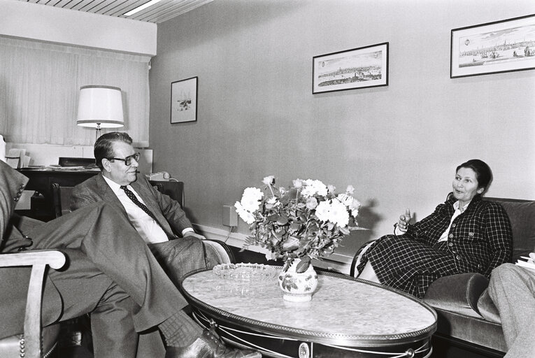 Fotografia 14: Meeting at the European Parliament in Strasbourg in February 1980