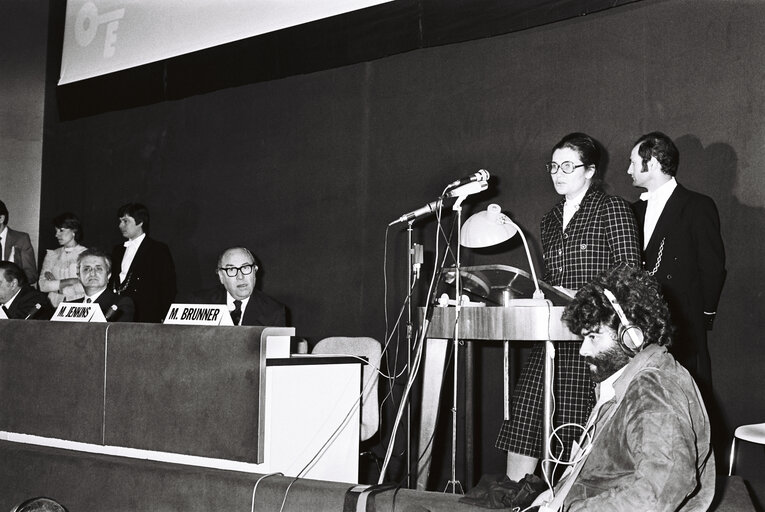 Φωτογραφία 18: Meeting at the European Parliament in Strasbourg in February 1980