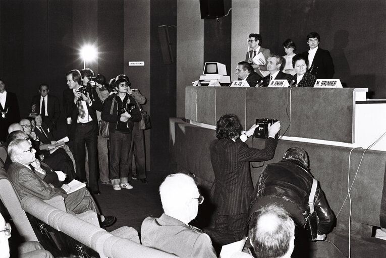 Fotografie 21: Presentation of Euronet DIANE — the European online information network at the European Parliament in Strasbourg