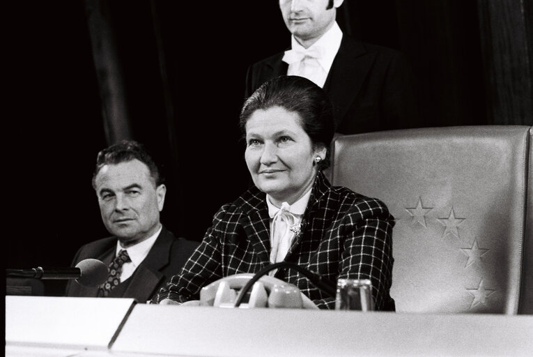 Fotografi 20: Plenary session in Strasbourg in February 1980.