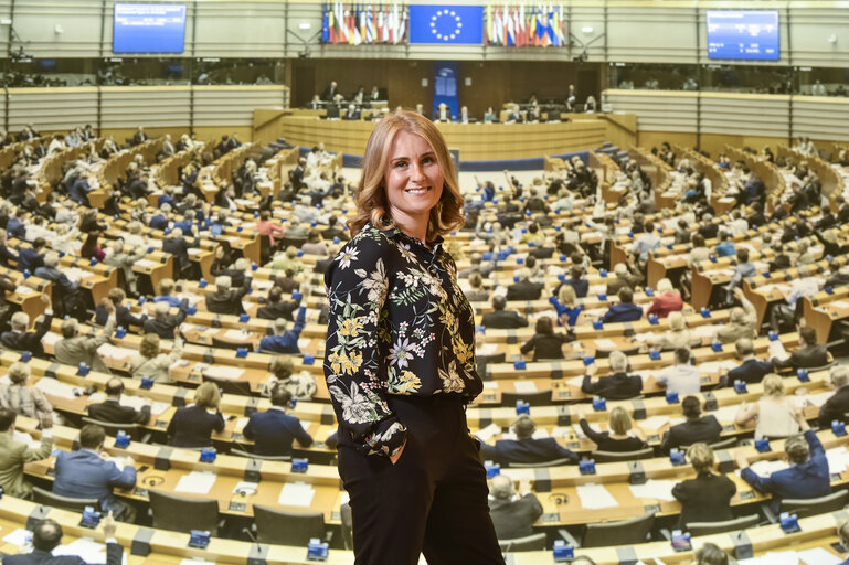 Billede 4: Alexandra Louise PHILLIPS in the EP in Brussels