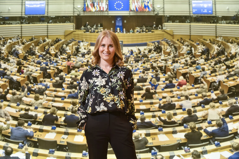 Billede 5: Alexandra Louise PHILLIPS in the EP in Brussels