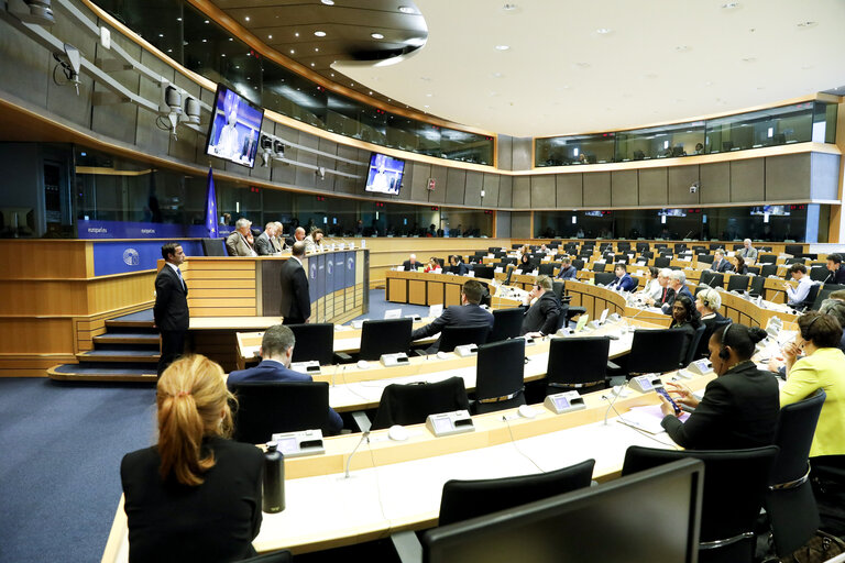 Fotografija 4: Constituent meeting of the Delegation for relations with India